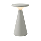 Maxlight Lampa stołowa Funghi - Plastik - Szary T0064
