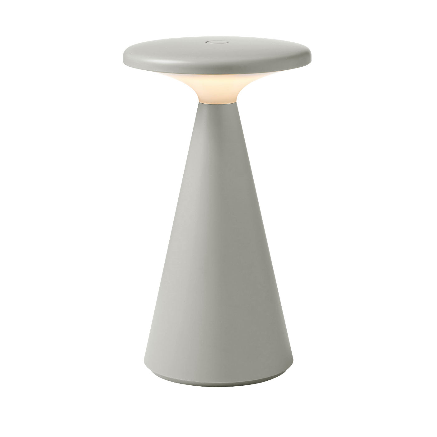Maxlight Lampa stołowa Funghi - Plastik - Szary T0064