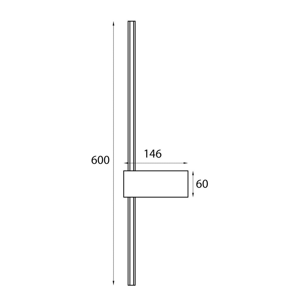 Maxlight Kinkiet Spirit - Metal - Złoty W0414
