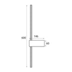 Maxlight Kinkiet Spirit - Metal - Złoty W0414