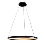 Maxlight Lampa wisząca Qled z pilotem - Metal + pmma - Czarny P0557