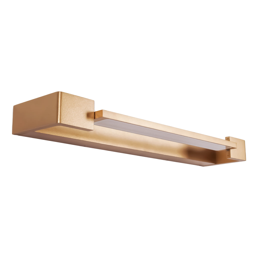 Maxlight Kinkiet Flink - Aluminium + akryl - Złoty W0318