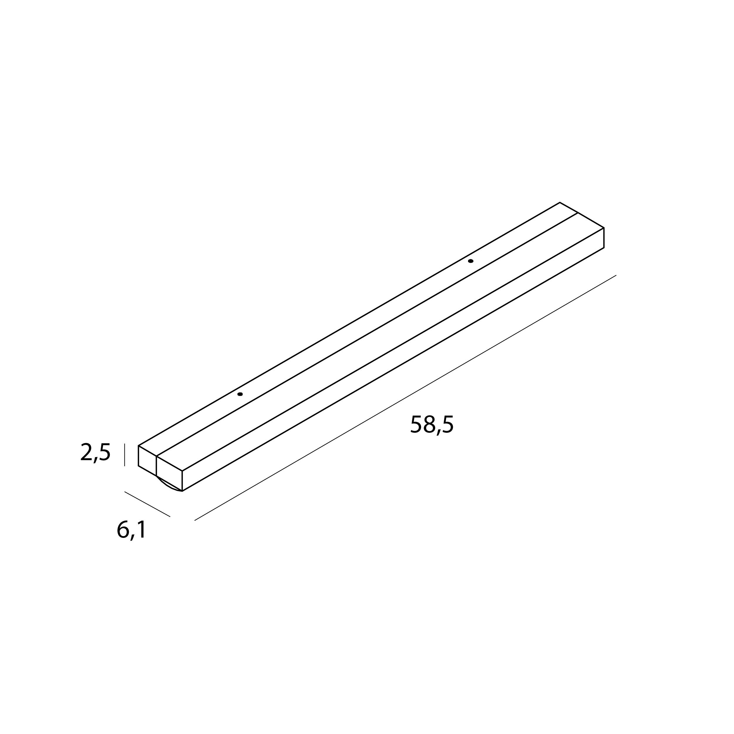 Maxlight Kinkiet Trio - Metal - Czarny W0402D
