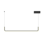 Maxlight Lampa wisząca Urus 17W - Metal - Czarny P0644