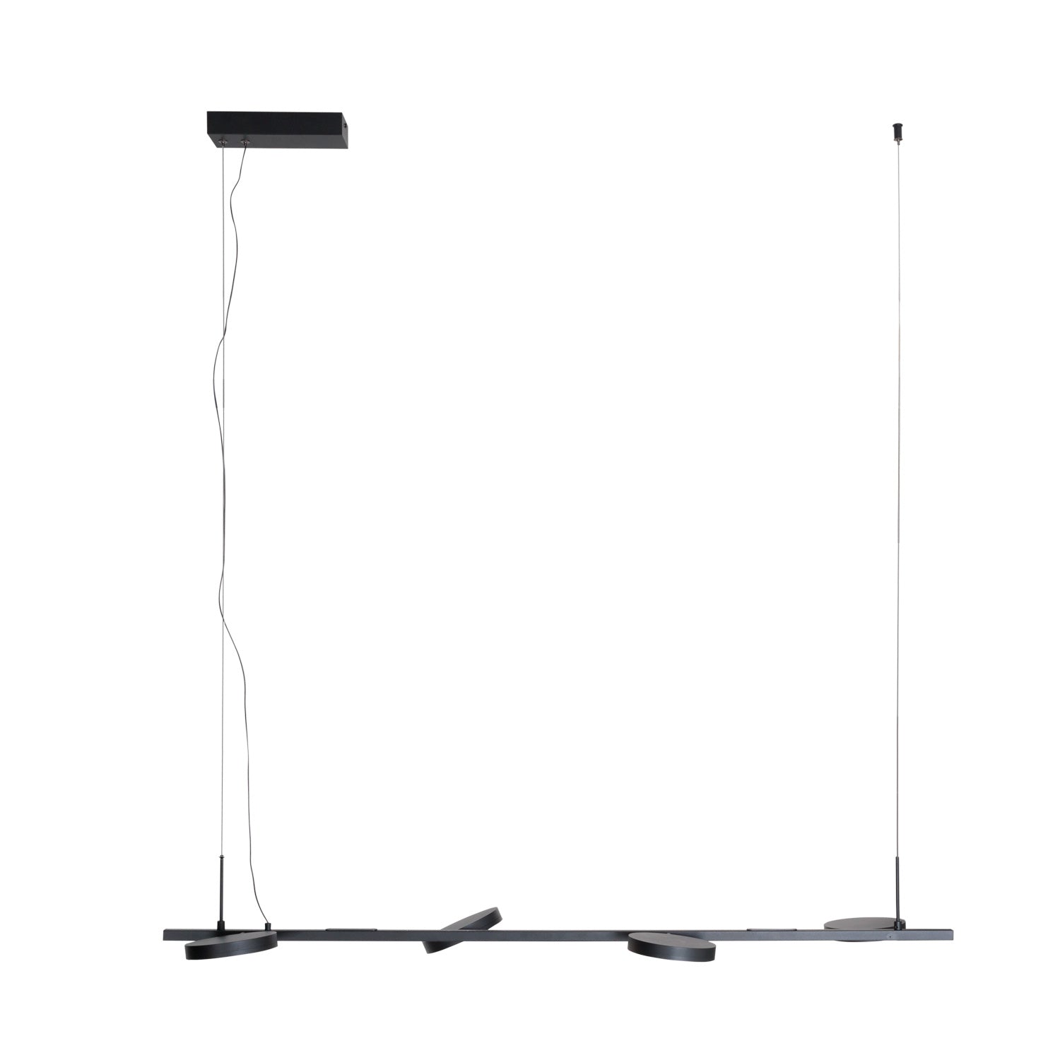 Maxlight Lampa wisząca Ibiza IV - Metal - Czarny P0529