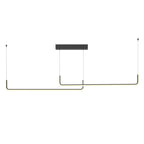 Maxlight Lampa wisząca Urus 30W - Metal - Czarny P0645
