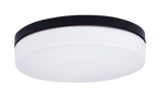 Maxlight Plafon Oda - Metal+szkło mleczne - Czarny C0194