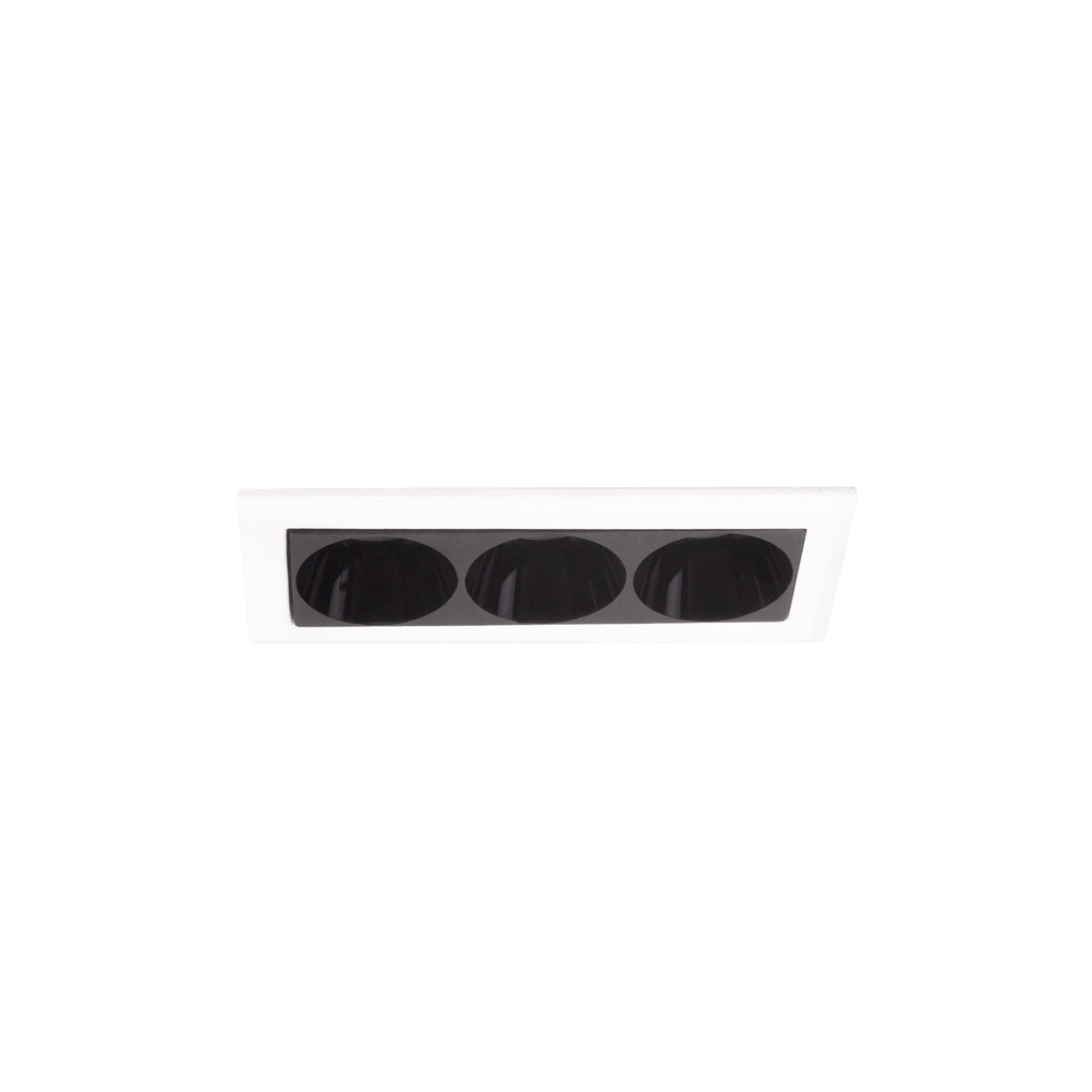 Maxlight Oprawa wpuszczana X-line, do skompletowania z zasilaczem HT0134 - Aluminium - Biały + czarny H0134