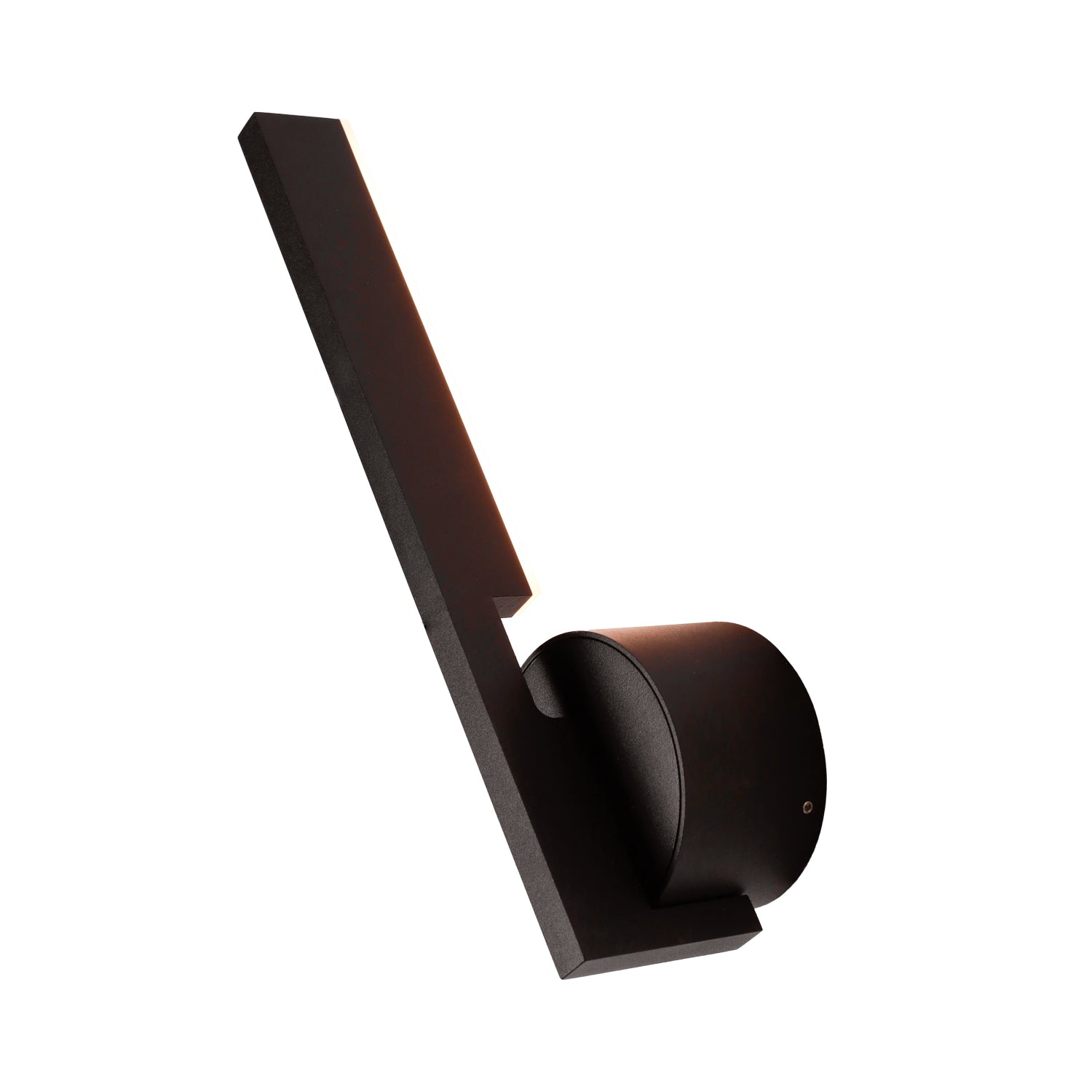 Maxlight Kinkiet Merano I - Aluminium + akryl - Czarny W0346