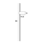 Maxlight Kinkiet Spirit - Metal - Złoty W0416