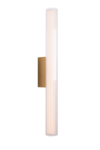 Maxlight Kinkiet Fayette - Aluminium + pc + szkło - Złoty W0366