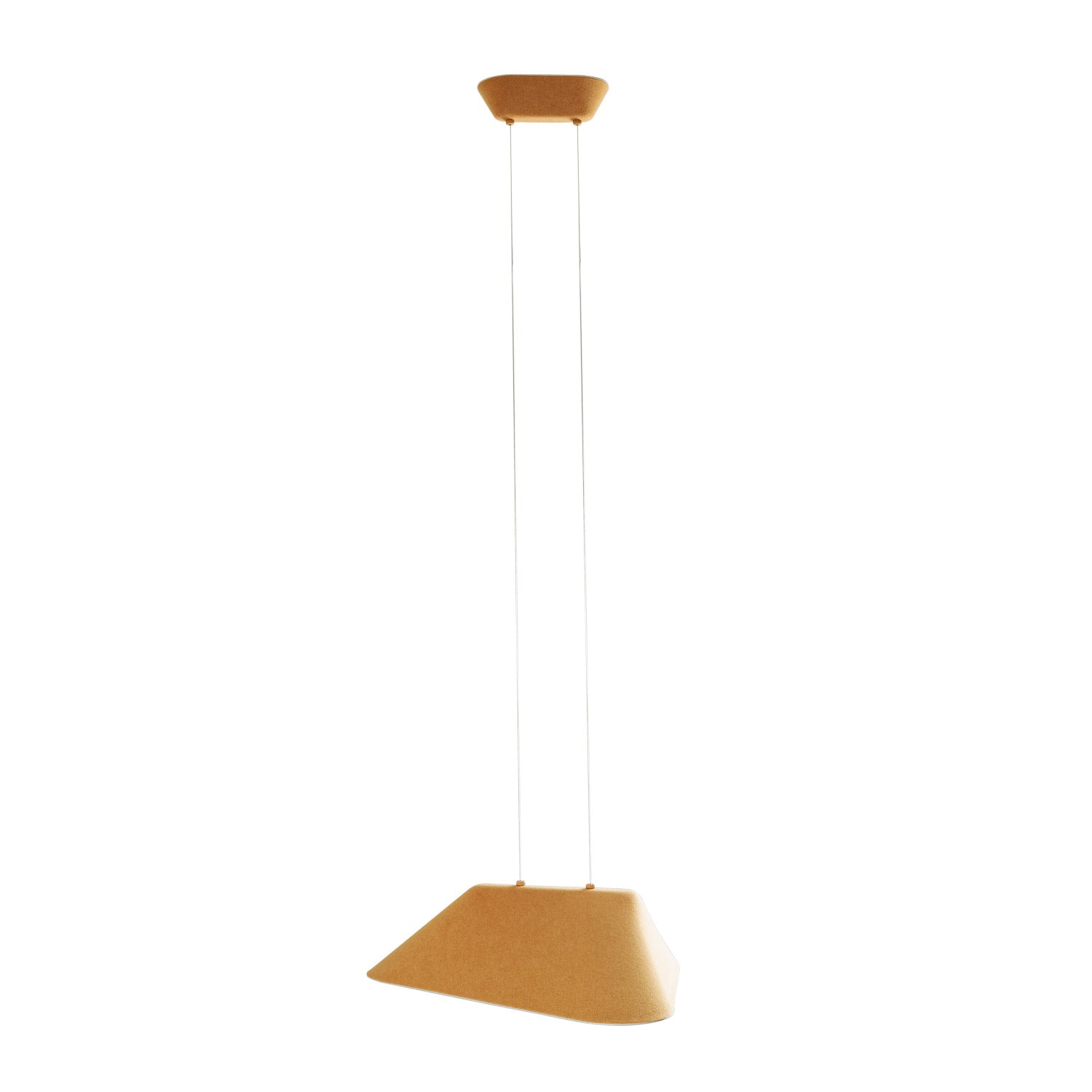 Maxlight Lampa wisząca Carbon - Filc - Żółty + szary P0569