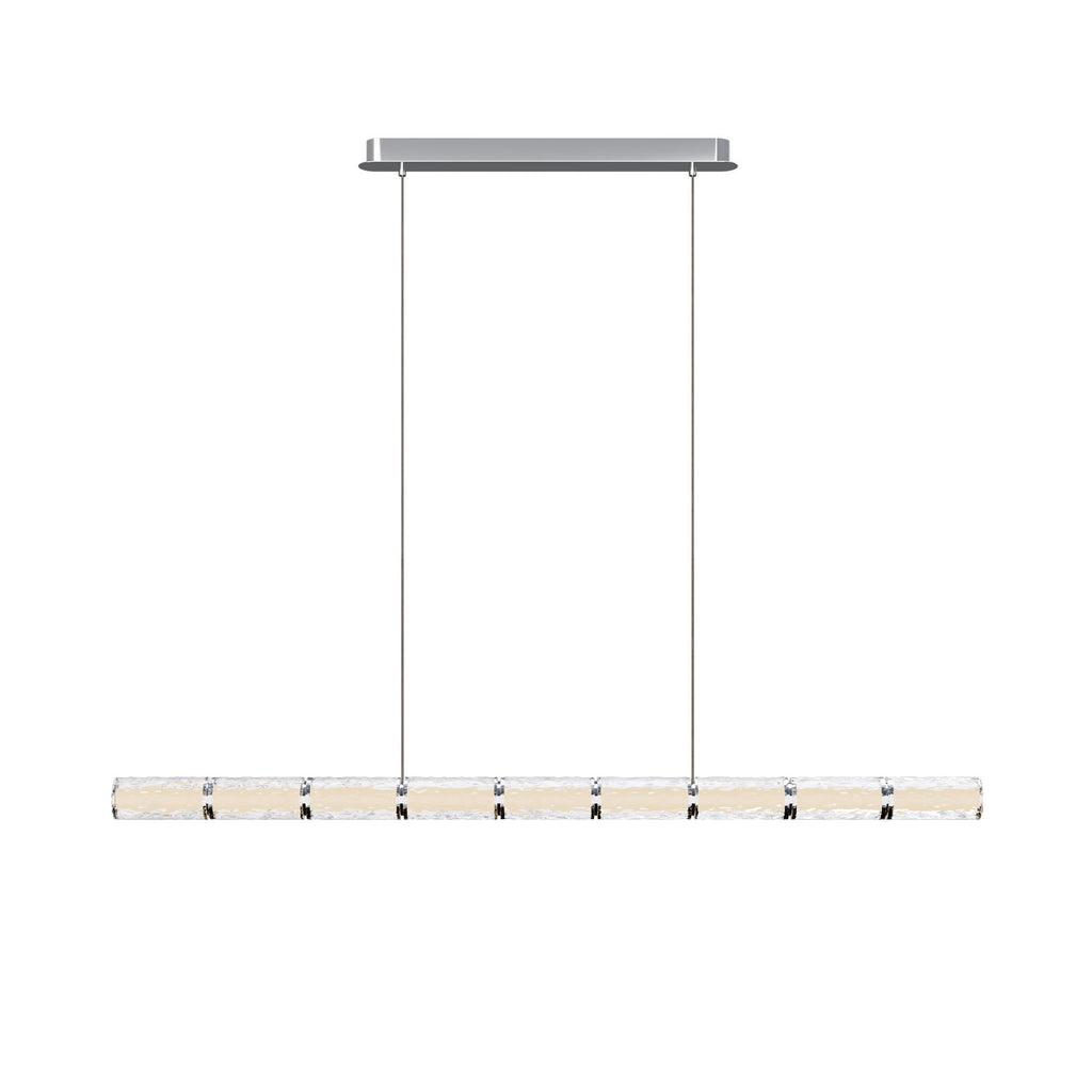 Maxlight Lampa wisząca Love 37W - Metal + akryl - Chrom P0647