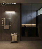 Maxlight Kinkiet Shelf - Metal + akryl - Biały W0213