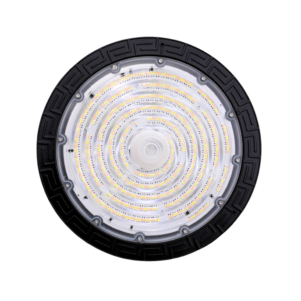 120W/160W/200W Oprawa Highbay VELARO / Barwa: 3w1 / Obudowa: Czarna / Wydajność: 160lm/w / Kąt 60'/90'/120' / 5 Lat gwarancji