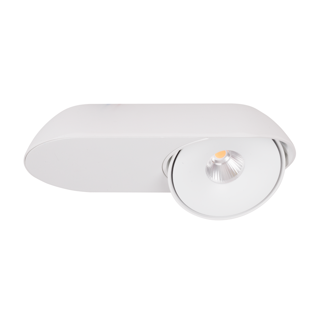 Maxlight Oprawa natynkowa Vector 10W - Aluminium - Biały C0267
