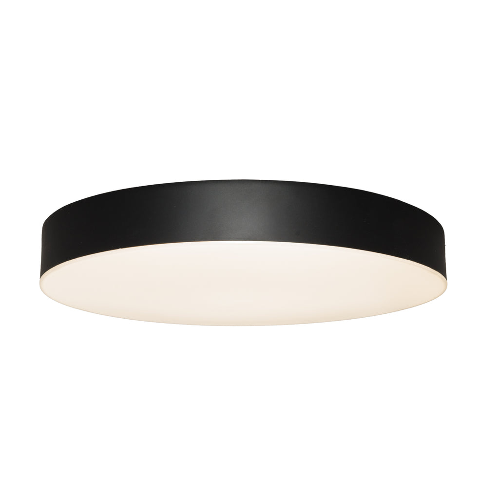 Maxlight Plafon Lumos 24W - Tworzywo sztuczne - Czarny C0272