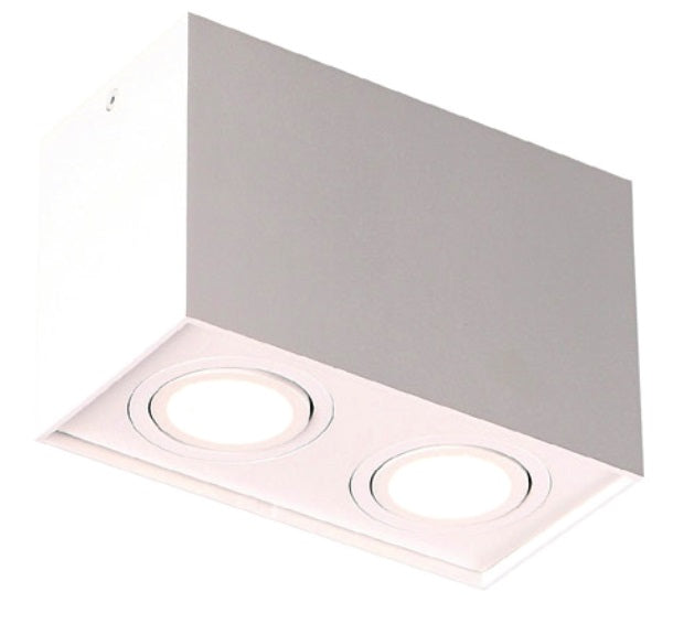 Maxlight Plafon Basic Square - Metal - Biały C0088