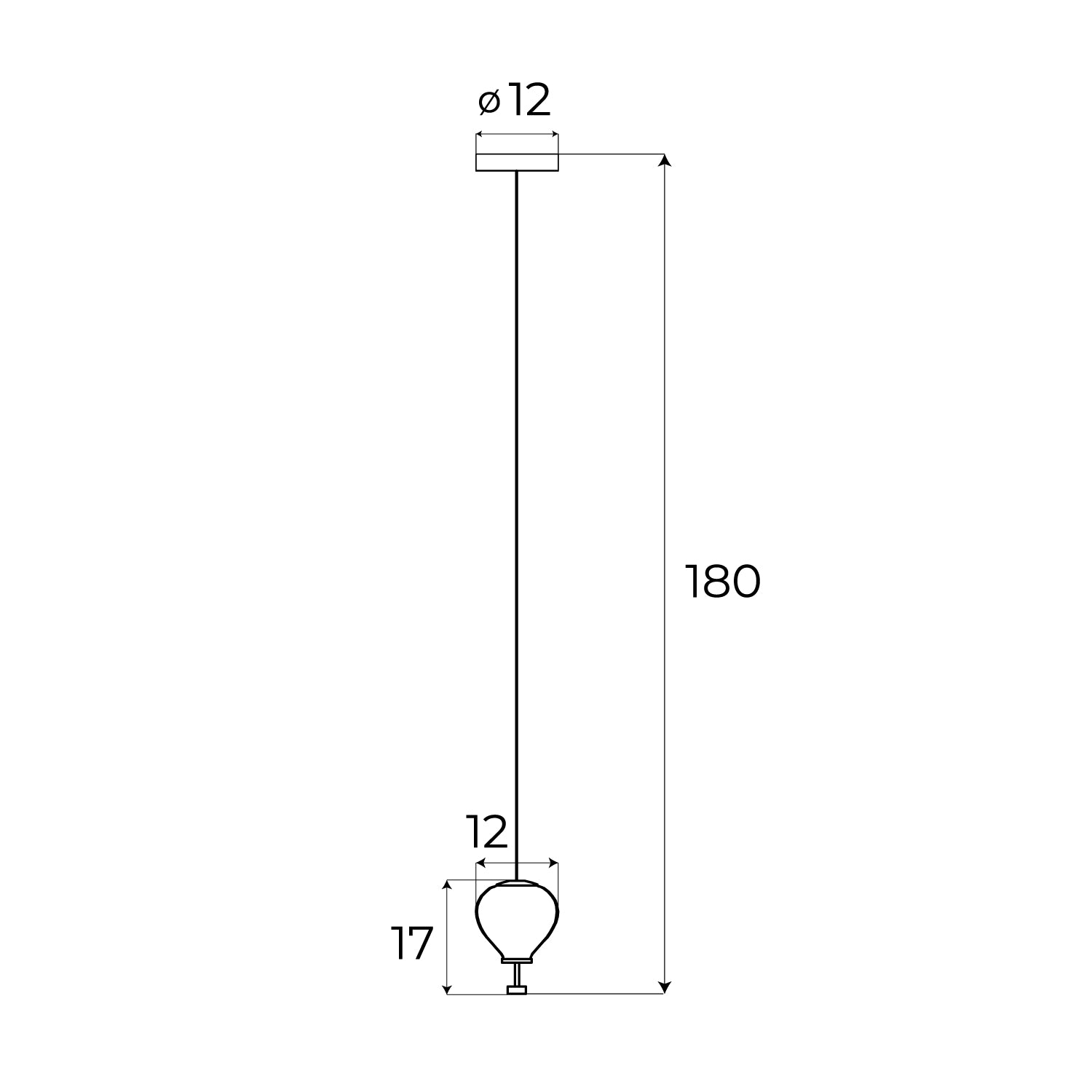 Maxlight Lampa wisząca Palloncini I - Metal + szkło - Biały + chrom + szkło transparentne P0527