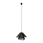 Maxlight Lampa wisząca Amalfi II - Pleciony papier - Czarny P0580