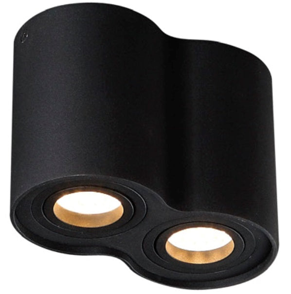 Maxlight Plafon Basic Round - Metal - Czarny C0086