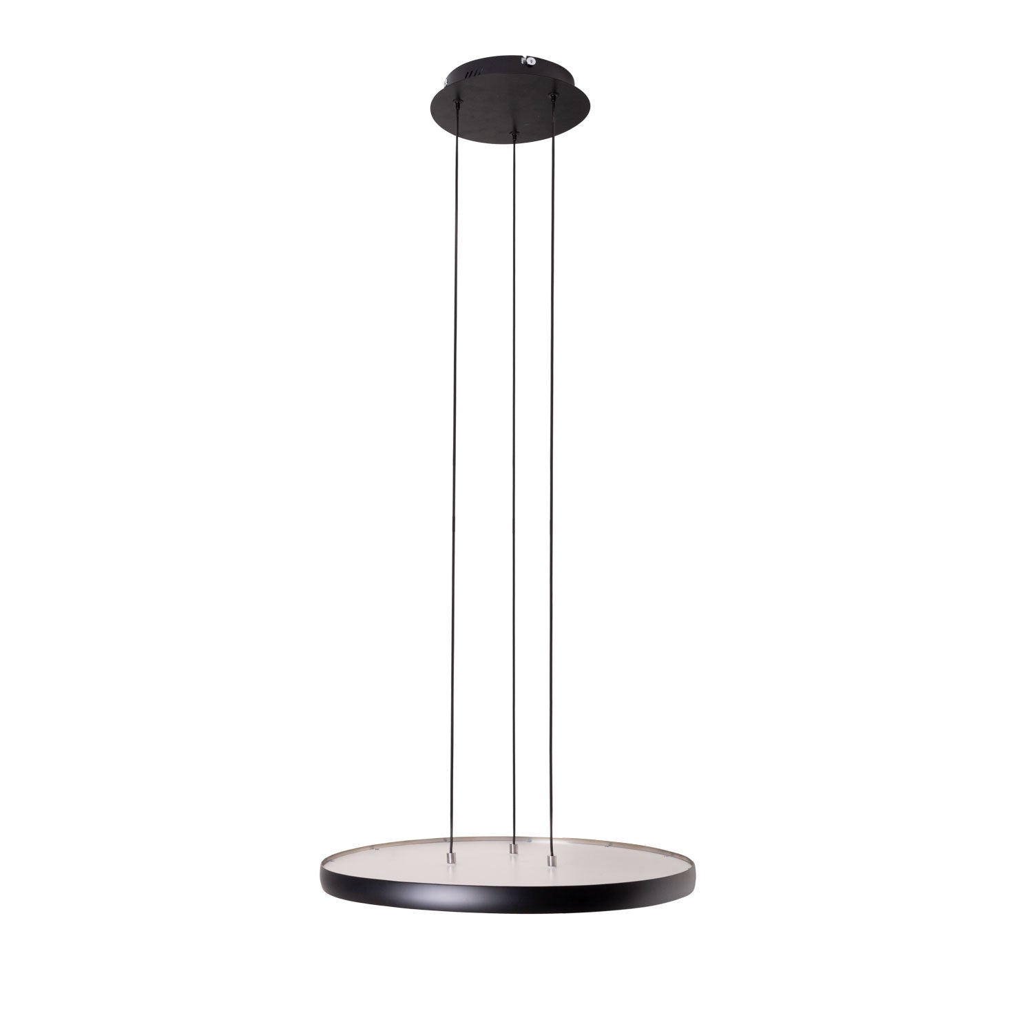 Maxlight Lampa wisząca Vik 48cm - Metal - Czarny + złoty P0556