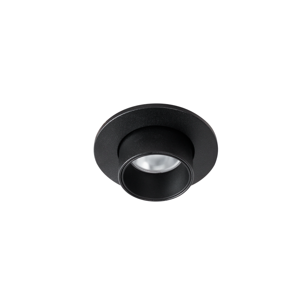 Maxlight Oprawa wpuszczana Halo E - Aluminium - Czarny H0129