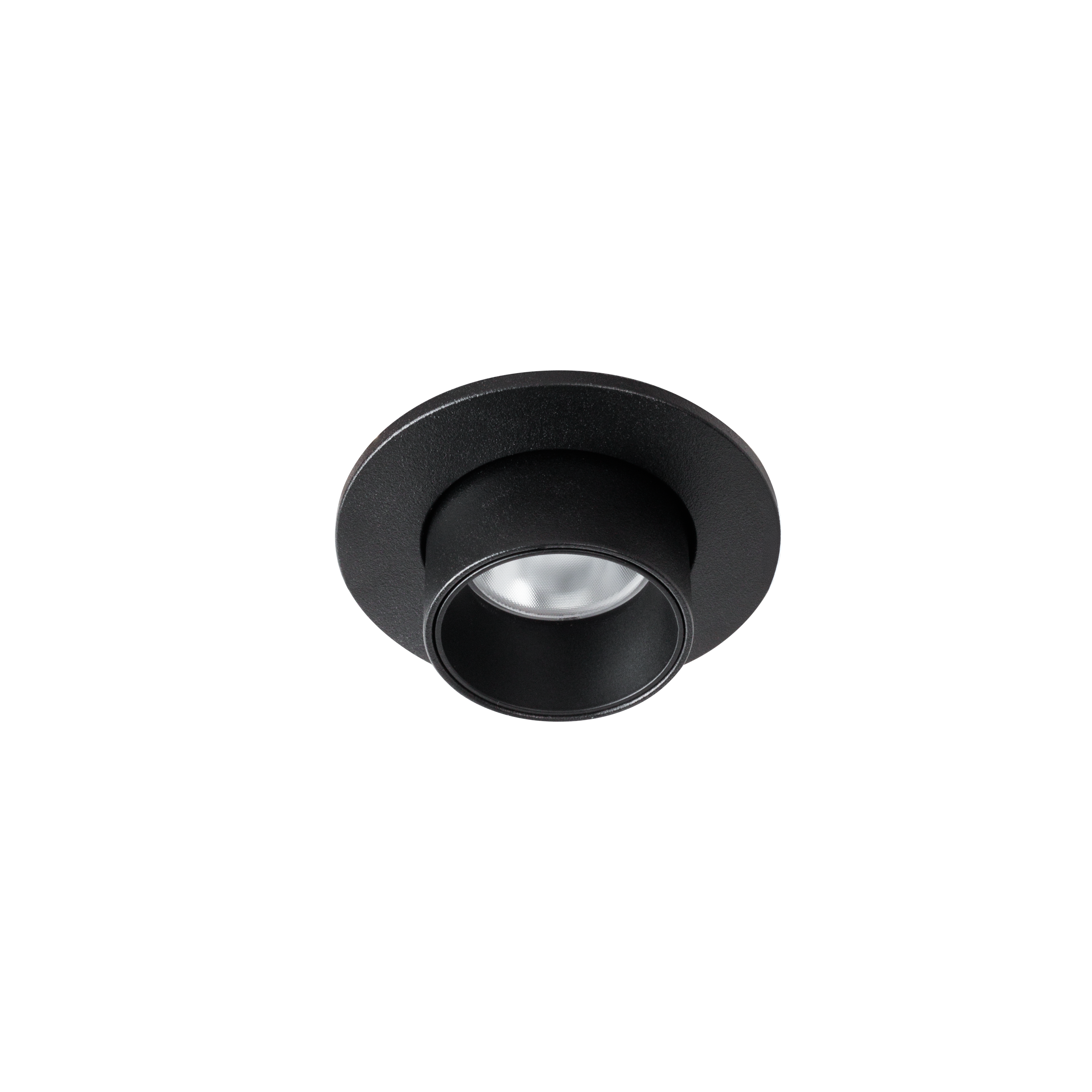 Maxlight Oprawa wpuszczana Halo E - Aluminium - Czarny H0129