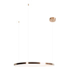Maxlight Lampa wisząca Cayenne 80 cm - Metal - Miedź szczotkowana P0606D