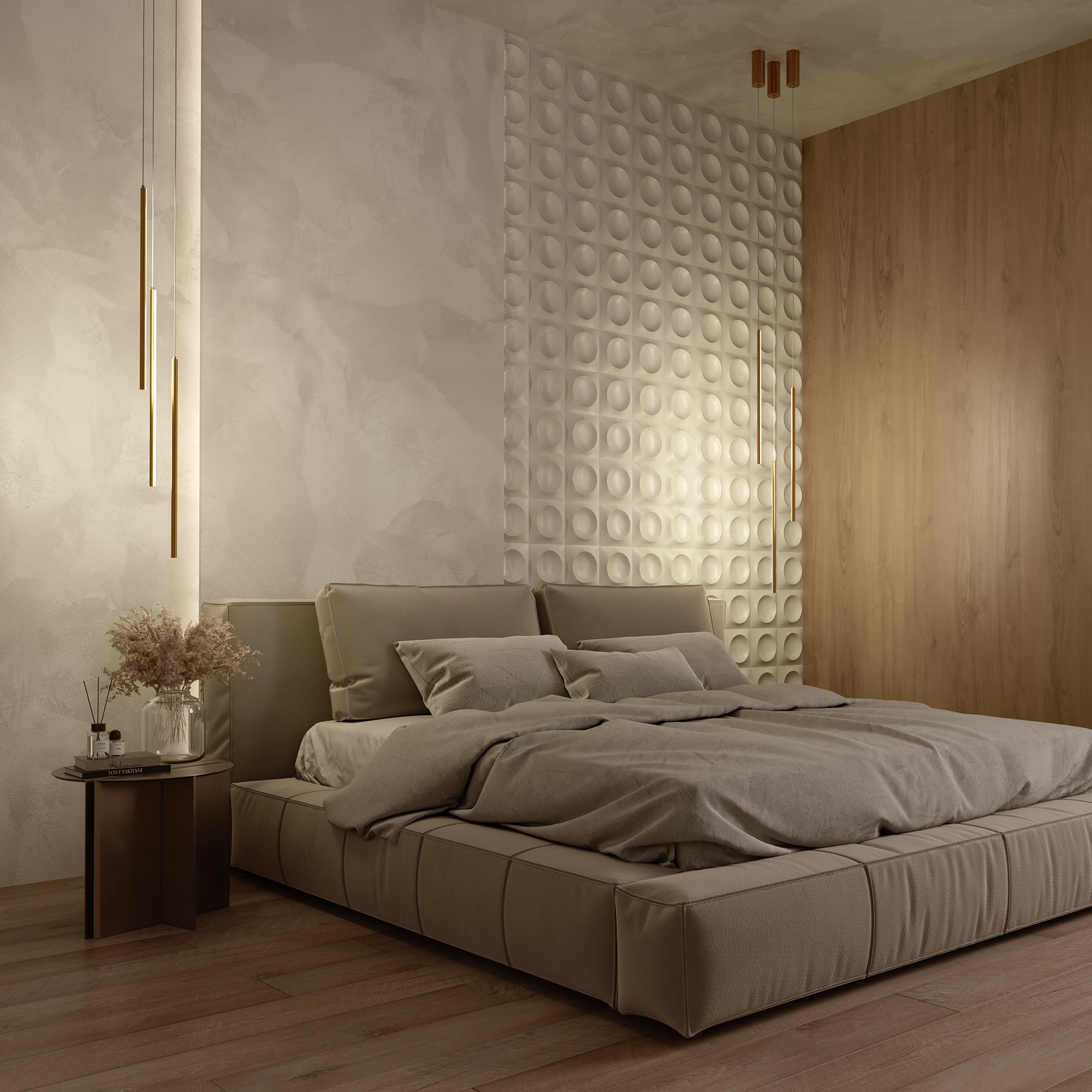Maytoni Lampa wisząca Halo - Aluminium - Mosiądz MOD246PL-L12BSK