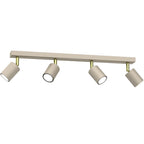 spot Striper beige/gold 4xGU10