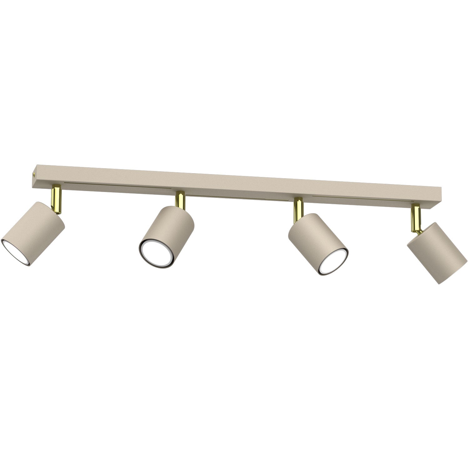 spot Striper beige/gold 4xGU10