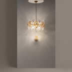 Maytoni Lampa wisząca Aster - Metal - Brąz MOD007PL-08G