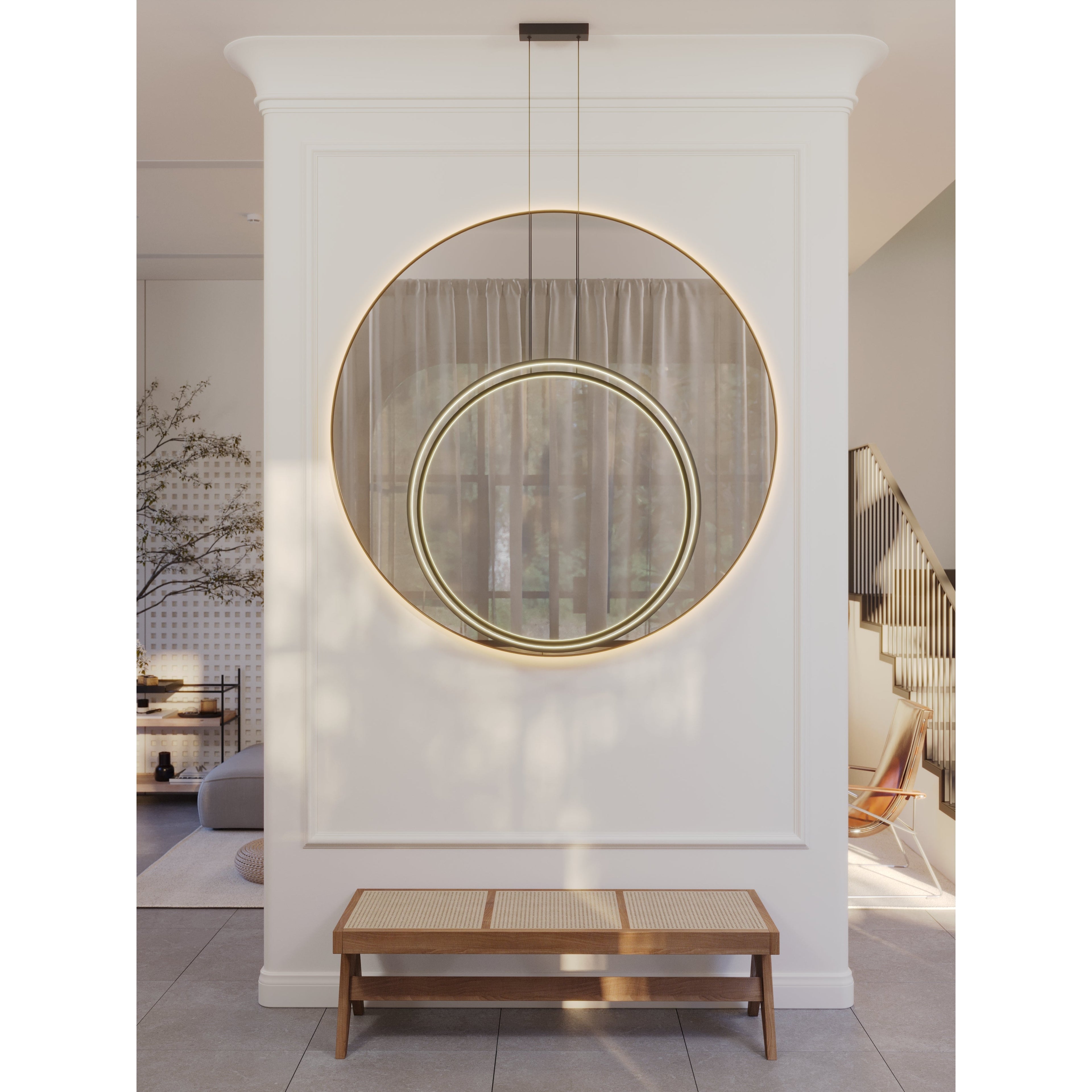 Maxlight Lampa wisząca Visual Ver 30W - Aluminium + silikon - Czarny P0654
