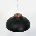 żyrandol Basca black/copper 1xE27
