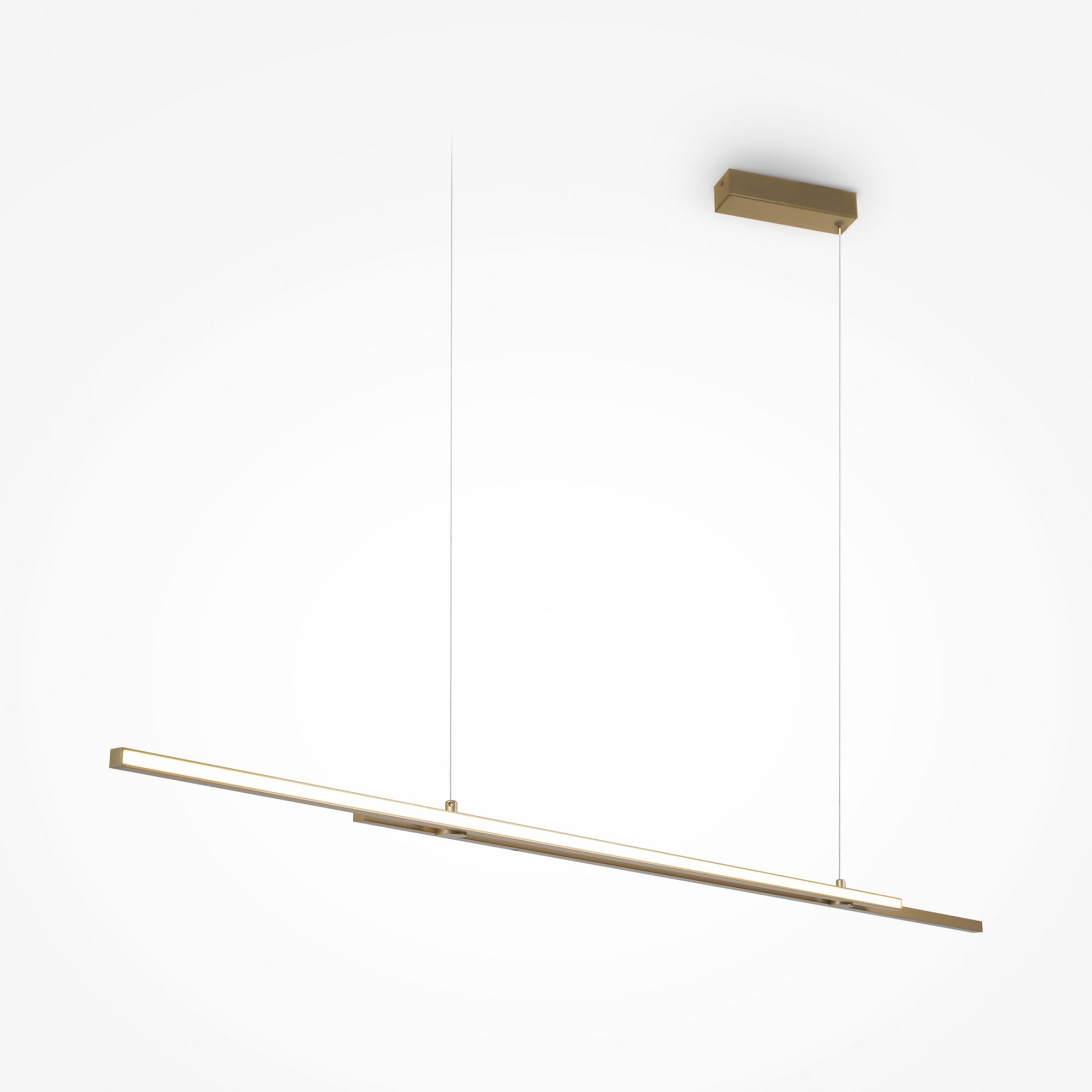 Maytoni Lampa wisząca Halo - Aluminium - Mosiądz MOD005PL-L36BSK