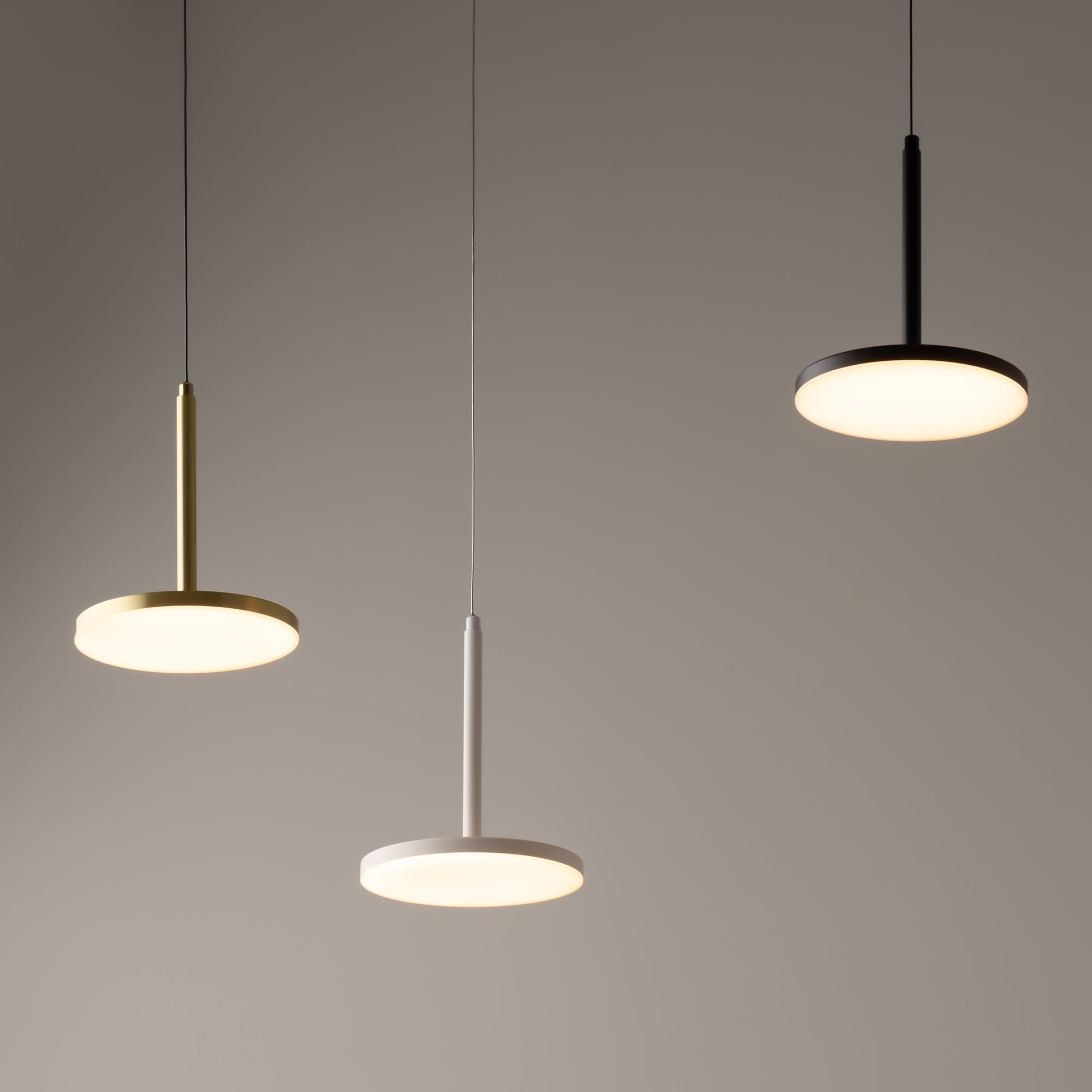 Maytoni Lampa wisząca Plato - Aluminium - Biały P076PL-L12W3K-W