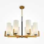 Maytoni Lampa wisząca Fortano - Metal - Czarny + mosiądz MOD089PL-08BS