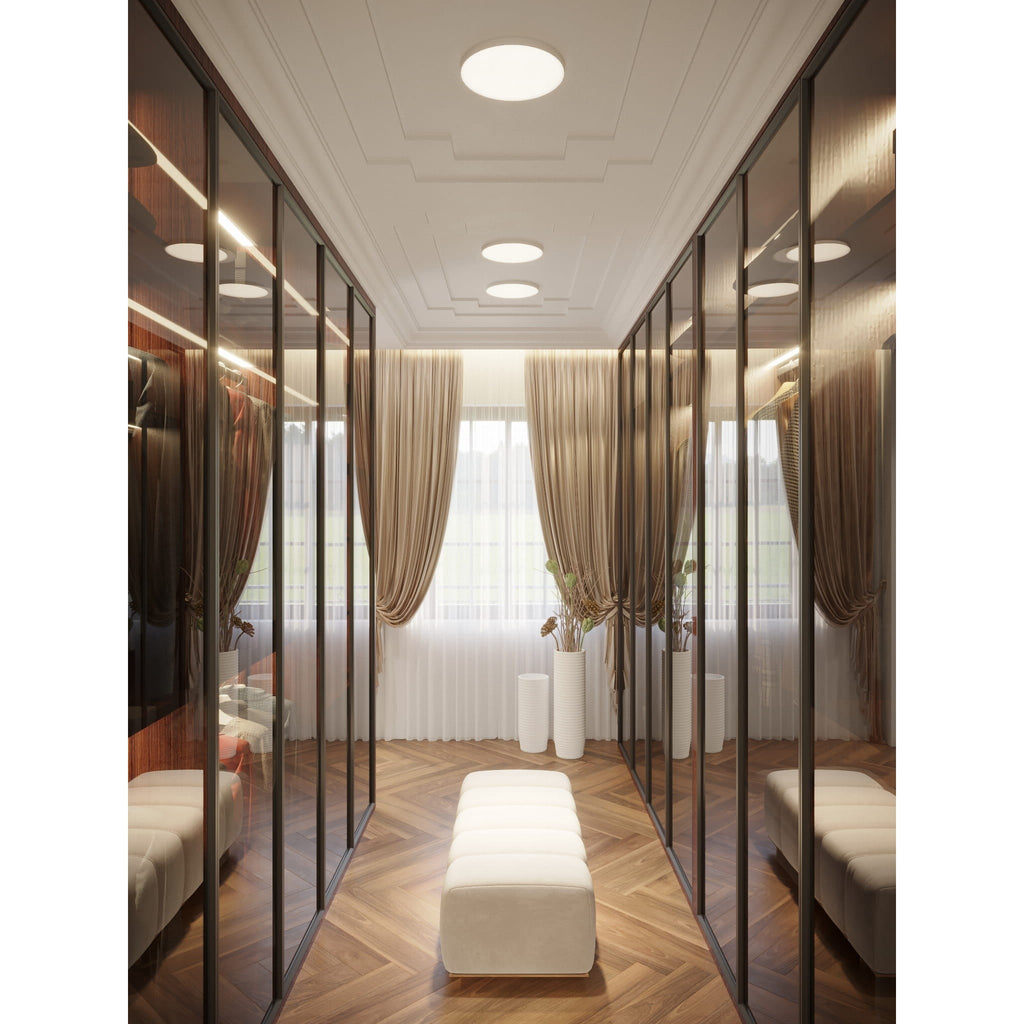 Maxlight Plafon Lumos 36W - Tworzywo sztuczne - Biały C0269