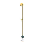 Maxlight Kinkiet Bingo - Malachit - Złoty W0448