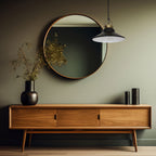 żyrandol Iron black/antic brass 1xE27