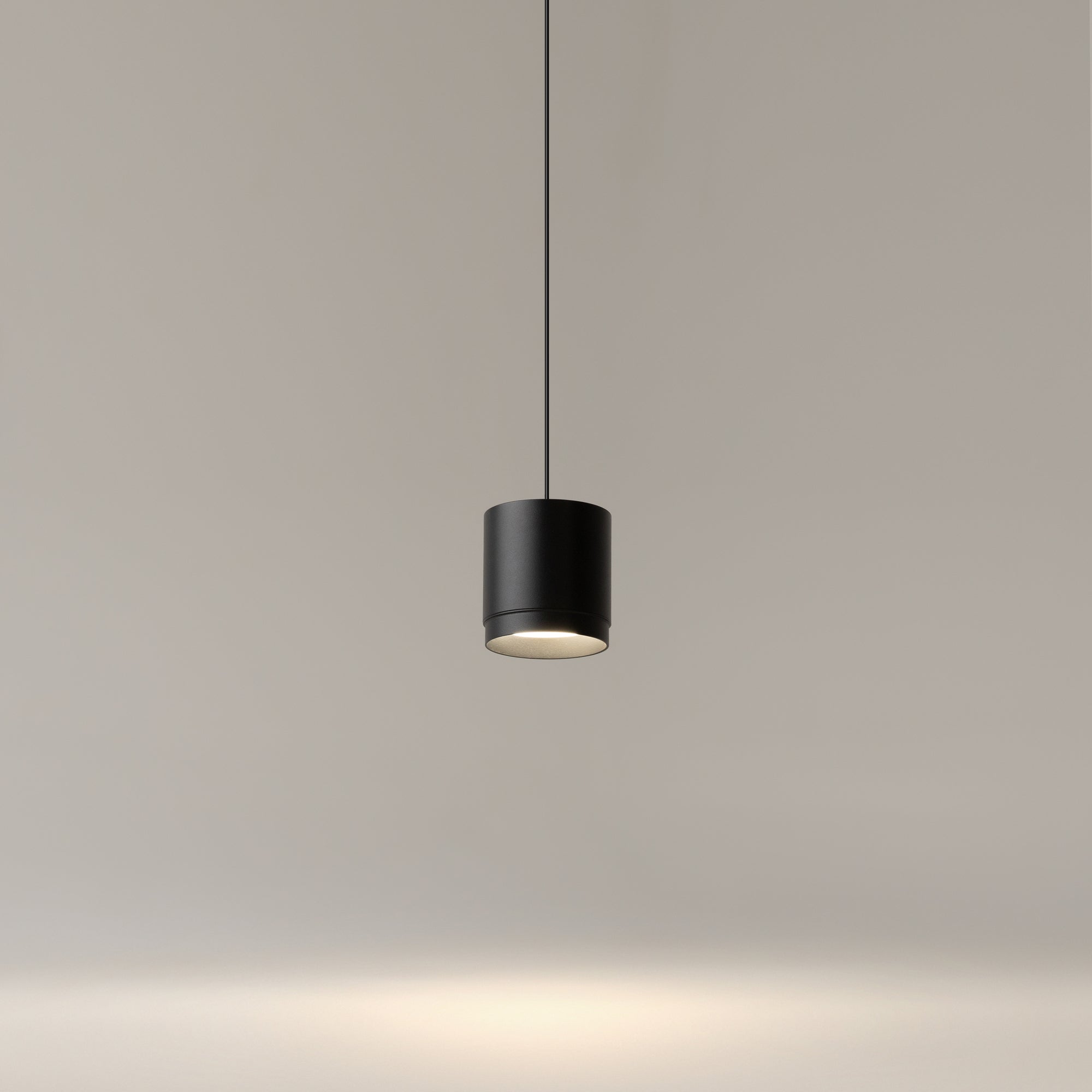 Maytoni Lampa wisząca Polar - Aluminium + tworzywo sztuczne - Czarny P088PL-GX53-B