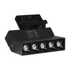 12W Lampa LED liniowa na szynoprzewód MAGNETIC / Chip SAMSUNG / Barwa:4000K / Obudowa: Czarna