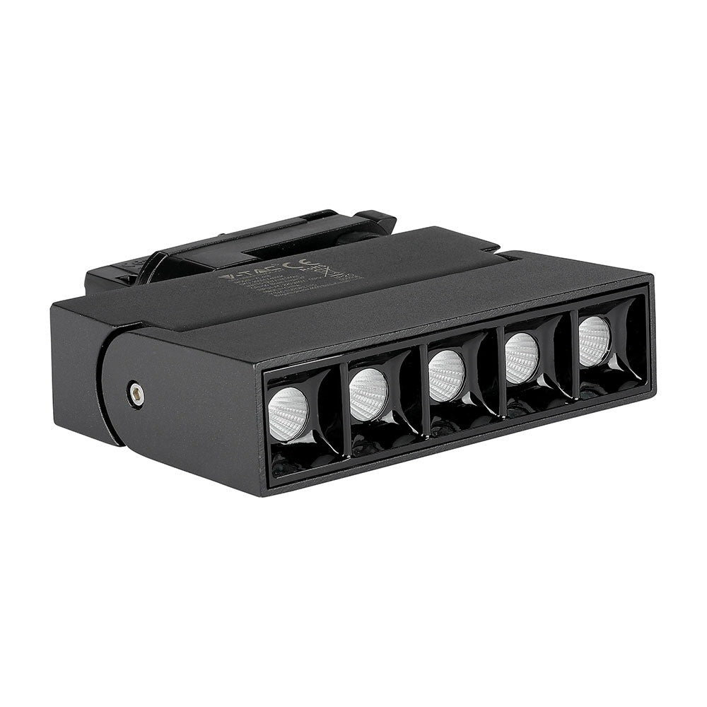 12W Lampa LED liniowa na szynoprzewód MAGNETIC / Chip SAMSUNG / Barwa:2700K / Obudowa: Czarna