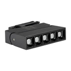 12W Lampa LED liniowa na szynoprzewód MAGNETIC / Chip SAMSUNG / Barwa:2700K / Obudowa: Czarna