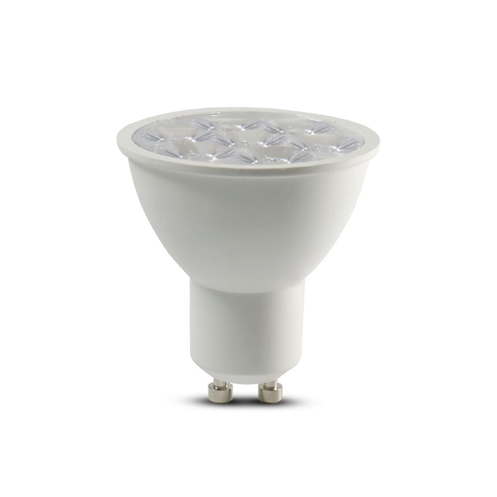 6W GU10 Żarówka LED / Chip SAMSUNG / Barwa:3000K / Kąt 10'D / Trzonek:GU10