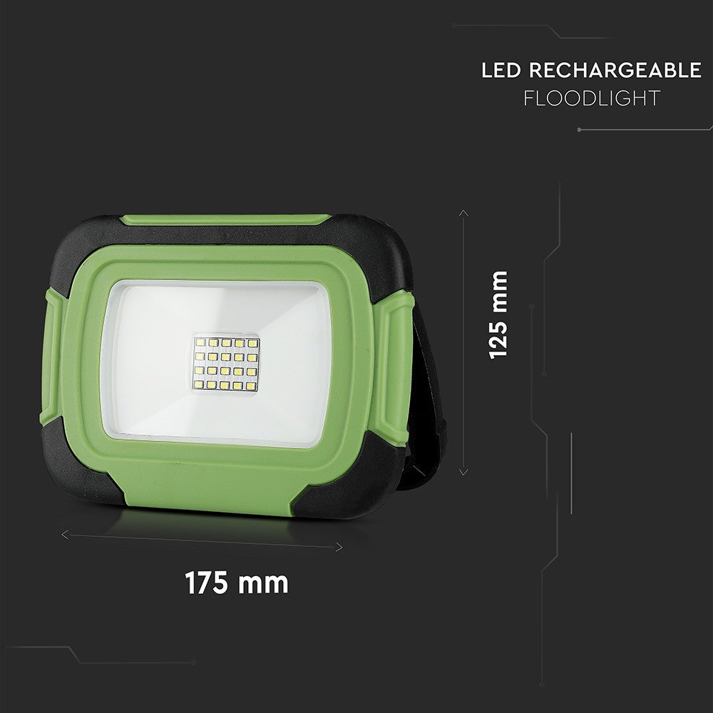 20W Naświetlacz LED z akumulatorem / Chip SAMSUNG / Barwa: 4000K / Funkcje: Sygnał SOS+USB+MICRO SOCKET