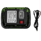 20W Naświetlacz LED z akumulatorem / Chip SAMSUNG / Barwa: 4000K / Funkcje: Sygnał SOS+USB+MICRO SOCKET