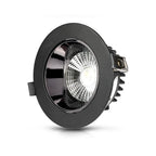 20W Reflektor COB Downlight / Chip SAMSUNG / Barwa:3000K / Obudowa: Czarna