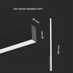 40W Lampa Biurowa / Chip SAMSUNG / Barwa:3w1 / Obudowa: Czarny
